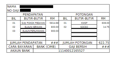 Cara Pengiraan Caruman SOCSO Dan Caruman EPF